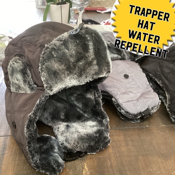 Other - Adult Trapper Hat Water Repellent Faux Fur